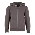 Magnet - Front - Build Your Brand Childrens-Kids Fluffy Full Zip Hoodie