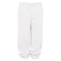 White - Front - Build Your Brand Childrens-Kids Basic Plain Jogging Bottoms