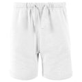 White - Front - Build Your Brand Childrens-Kids Basic Sweat Shorts