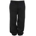 Black - Front - Build Your Brand Childrens-Kids Basic Jogging Bottoms