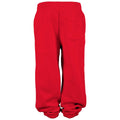 City Red - Back - Build Your Brand Childrens-Kids Basic Jogging Bottoms