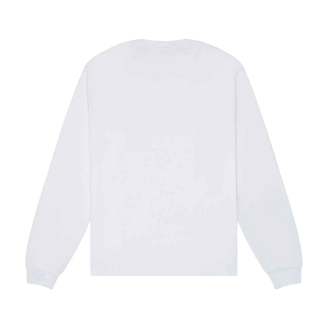 White - Back - Bella + Canvas Unisex Adult Heavy Boxy Long-Sleeved T-Shirt