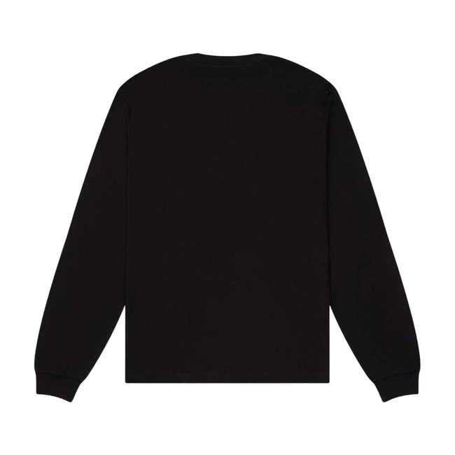 Black - Back - Bella + Canvas Unisex Adult Heavy Boxy Long-Sleeved T-Shirt