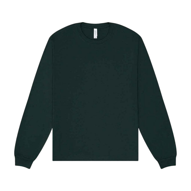 Forest - Front - Bella + Canvas Unisex Adult Heavy Boxy Long-Sleeved T-Shirt