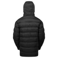 Black - Back - 2786 Mens Solitude Recycled Hooded Padded Jacket