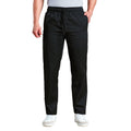 Black - Side - Premier Unisex Adult Slim Leg Chef Trousers