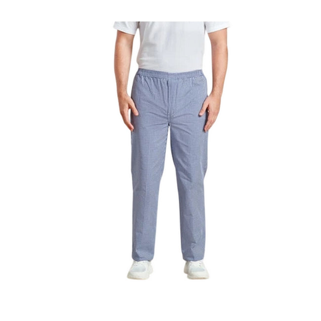 Navy - Side - Premier Unisex Adult Pull-On Chef Trousers