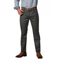 Charcoal - Back - Premier Mens Performance Chinos