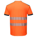 Orange - Back - Portwest Mens Hi-Vis Vest