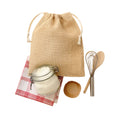 Natural - Side - Nutshell Jute Stuff Bag