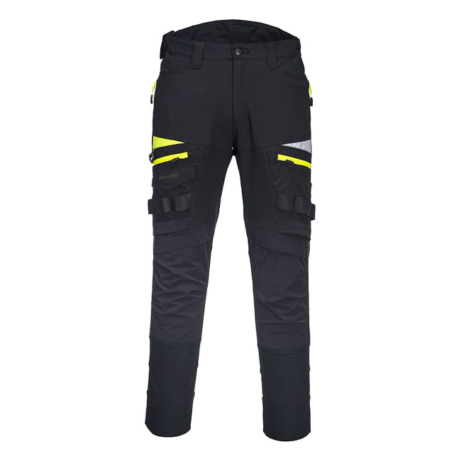 Black - Front - Portwest Mens DX4 Work Trousers