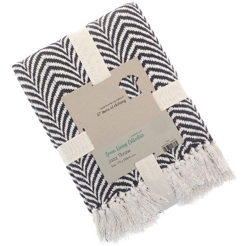 Grey - Back - Home & Living Picnic Blanket