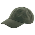 Olive Green - Back - Beechfield Boys Baseball Cap