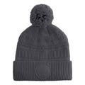 Graphite Grey - Back - Beechfield Patch Beanie