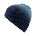 Navy - Back - Beechfield Dip Dye Beanie