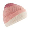 Rose-Peach-Vanilla - Front - Beechfield Wave Soft Beanie