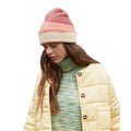 Rose-Peach-Vanilla - Side - Beechfield Wave Soft Beanie