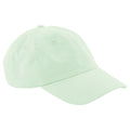 Pastel Mint - Front - Beechfield Childrens-Kids Low Profile Baseball Cap