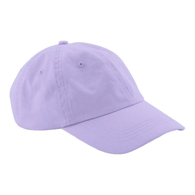 Lavender - Front - Beechfield Childrens-Kids Low Profile Baseball Cap