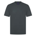 Charcoal - Front - Henbury Mens CoolPlus T-Shirt