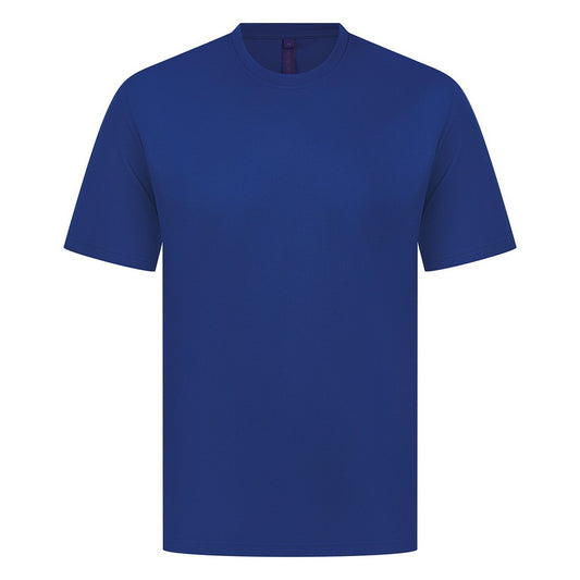 Royal Blue - Front - Henbury Mens CoolPlus T-Shirt