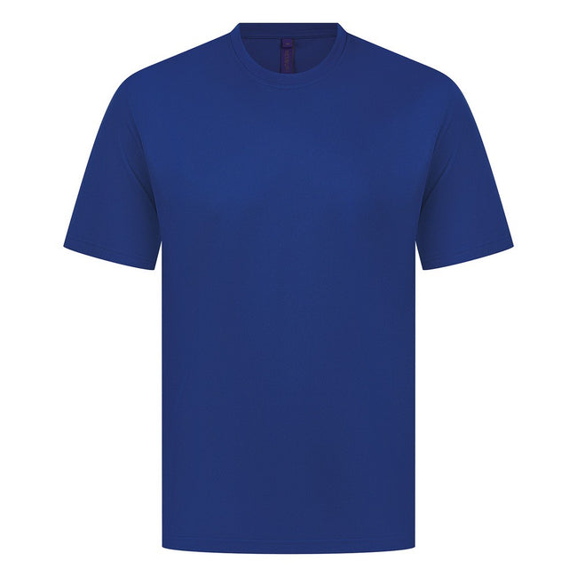 Royal Blue - Front - Henbury Mens CoolPlus T-Shirt