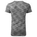 Black-Grey - Back - TriDri Unisex Adult Space Dye Performance T-Shirt