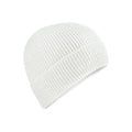 White - Front - Beechfield Unisex Adult Streetlite Reflective Beanie