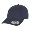 Navy - Front - Flexfit Unisex Adult Washed Baseball Cap