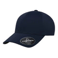 Navy - Front - Flexfit Unisex Adult Delta Snapback Baseball Cap