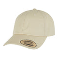 Beige - Front - Flexfit Unisex Adult Low Profile Baseball Cap