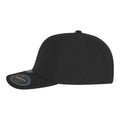 Black - Side - Flexfit Unisex Adult NU Snapback Baseball Cap