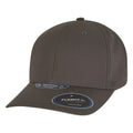 Dark Grey - Front - Flexfit Unisex Adult NU Snapback Baseball Cap