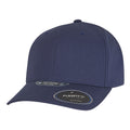 Navy - Front - Flexfit Unisex Adult NU Snapback Baseball Cap