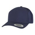 Navy - Front - Flexfit Unisex Adult 5 Panel Baseball Cap