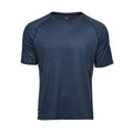 Navy Melange - Front - Tee Jays Mens CoolDry T-Shirt