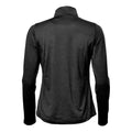 Black - Back - Stormtech Womens-Ladies Milano Quarter Zip Fleece Top