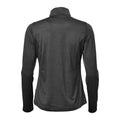 Charcoal Heather - Back - Stormtech Womens-Ladies Milano Quarter Zip Fleece Top