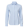 Light Blue - Front - Tee Jays Womens-Ladies Stretch Shirt