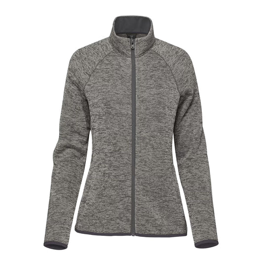 Granite Heather - Front - Stormtech Womens-Ladies Yosemite Full Zip Fleece Jacket