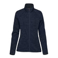 Navy Heather - Front - Stormtech Womens-Ladies Yosemite Full Zip Fleece Jacket