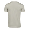 Cement - Back - Tee Jays Mens Interlock T-Shirt