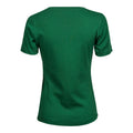 Forest Green - Back - Tee Jays Womens-Ladies Interlock T-Shirt