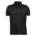 Black - Front - Tee Jays Womens-Ladies Pima Polo Shirt