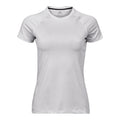 White - Front - Tee Jays Womens-Ladies CoolDry T-Shirt