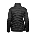 Black - Back - Tee Jays Womens-Ladies Padded Jacket