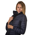 Deep Navy - Side - Tee Jays Womens-Ladies Padded Jacket