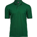 Forest Green - Front - Tee Jays Mens Luxury Stretch Polo Shirt