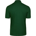 Forest Green - Back - Tee Jays Mens Luxury Stretch Polo Shirt
