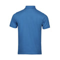 Ocean Blue - Back - Tee Jays Mens Luxury Stretch Polo Shirt